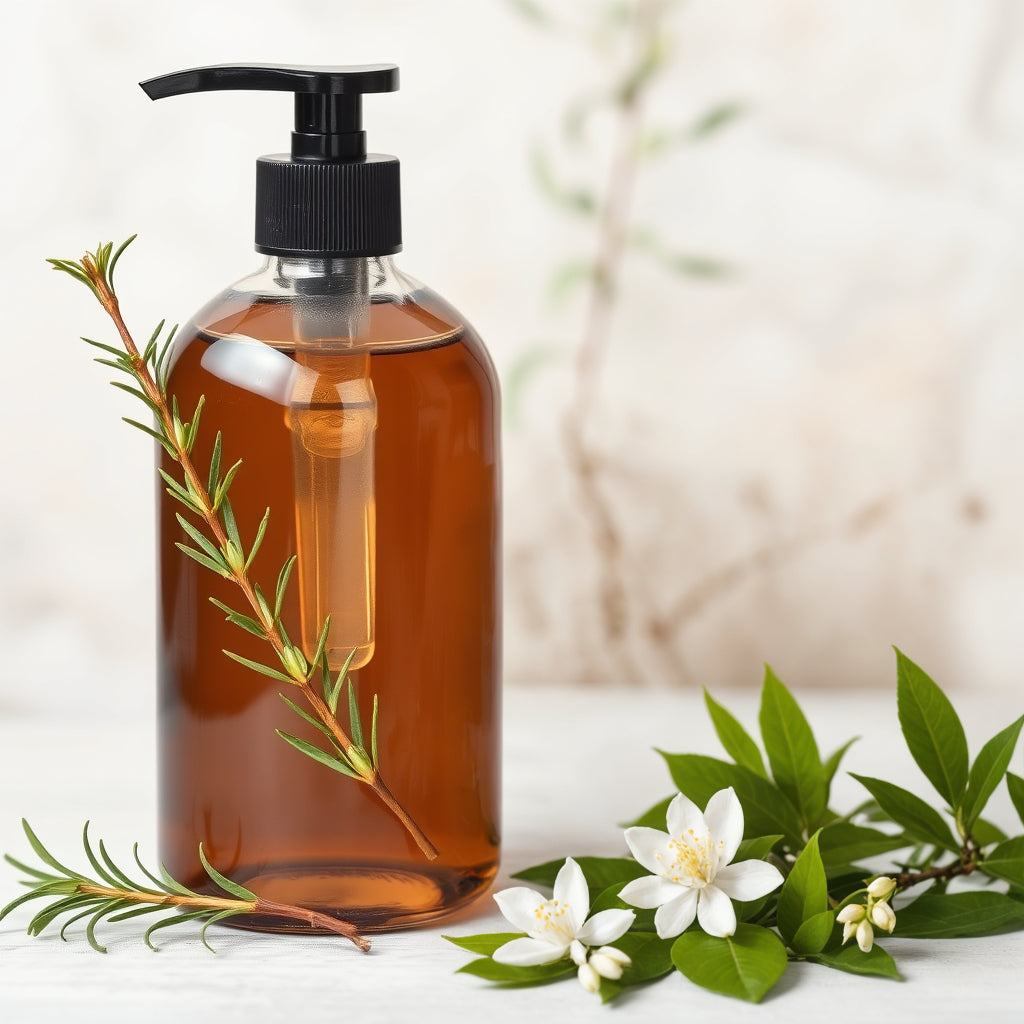 Green tea anti-aging face wash