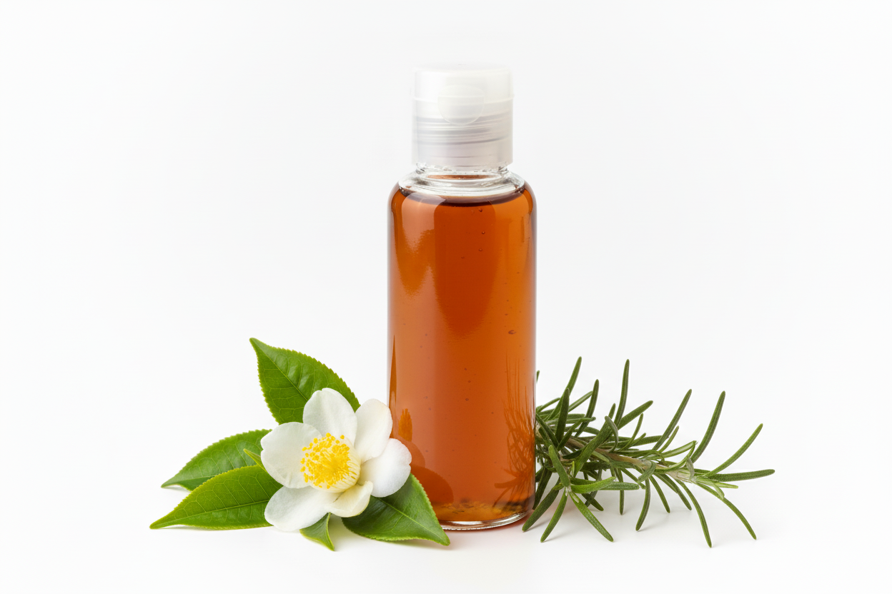 Green tea anti-aging face wash
